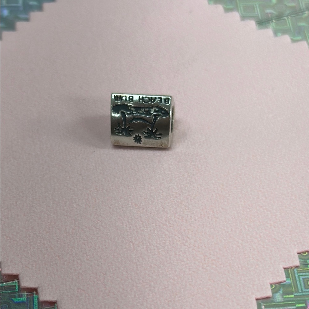 Beach Bum Silver Charm - image 3